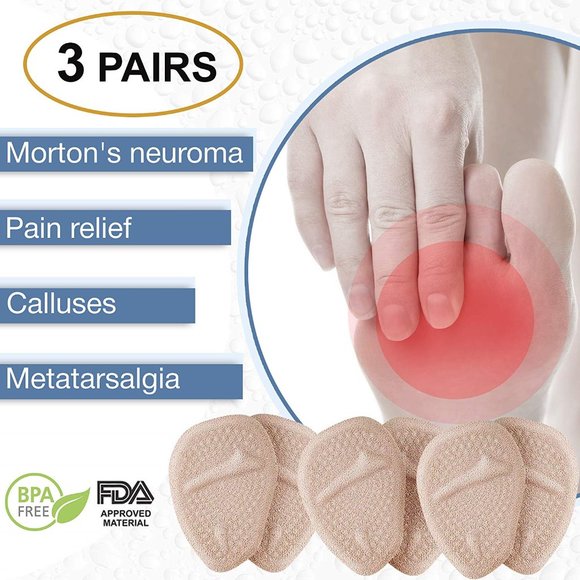 Metatarsal Pads Ball of Foot Cushions (6PCS) - Picture 2 of 6